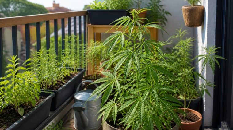 Nachhaltiger Hanfanbau auf kleinen Flächen: Wie Balkone, Gärten und Urban Gardening zur grünen CBD-Zukunft beitragen können